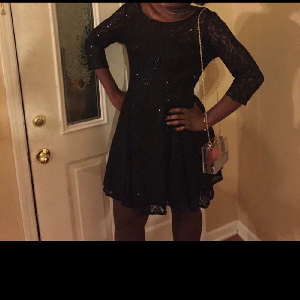 Black Shinny Dress
